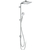 Griferia Ducha Hansgrohe Crometta E Showerpipe 240 1 Jet EcoSmart Reno Cromo