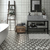Ceramica San Lorenzo Flower Black 45.3 X 45.3 1ra - comprar online