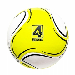 UNID.PELOTA FUTSAL DOYEN N4 PVC 8 GAJOS BLANCO/AMARILLO (05BF040A) - BE SPORT