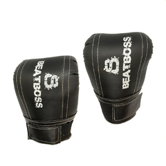 PAR GUANTIN SINTETICO C/VELCRO BEAT BOSS NEGRO (53A01710)