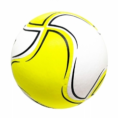 Imagen de UNID.PELOTA FUTSAL DOYEN N4 PVC 8 GAJOS BLANCO/AMARILLO (05BF040A)