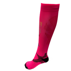 PAR MEDIAS COMPRESION GRADUADAS DEPORTIVAS FUCSIA (52ME0649)