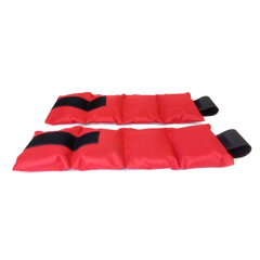 PAR TOBILLERA 1KG ROJO (12T00140)