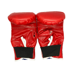 PAR GUANTIN SINTETICO C/ VELCRO BEAT BOSS ROJO (53A01740) - comprar online