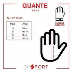 PAR GUANTES MAX NEGRO/ROJO (5101210T) - comprar online