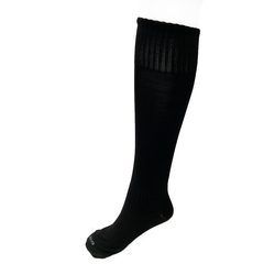 PAR MEDIA FUTBOL LISO PUÑO SIMPLE NEGRO (52FU2510)