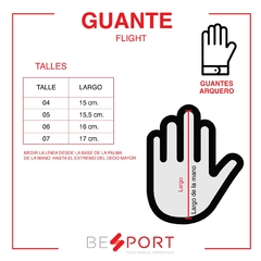PAR GUANTE ARQ. NIÑO FLIGHT AZUL (05G00520) - tienda online