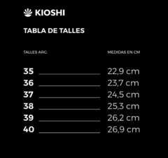 KIOSHI BOKEH FEM NEGRO (40200281) - tienda online