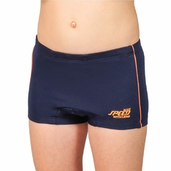SPEED SHORT BOXER ANTICLORO NENE LISO INFANTIL AZUL MARINO (50398I21)