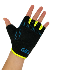 Imagen de PAR GUANTES FITNESS PRO CELESTE (12G00423)