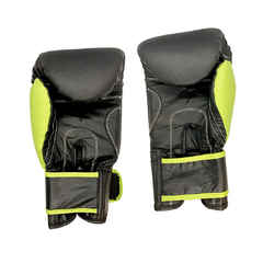 PAR GUANTES BOX HYBRID C/VELCRO NEGRO/VERDE (53A0130W) - comprar online