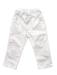 CALÇA SARJA BRANCA