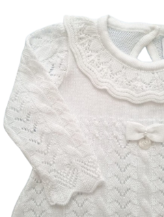 VESTIDO BATIZADO em FIO LACINHO - comprar online