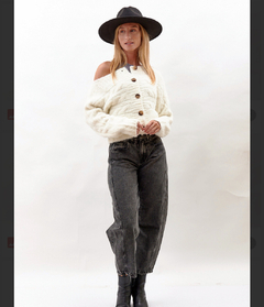 Sweater cuello ancho