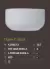 TIGELA PORC. G - 500ML BOLD