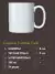 CANECA CAFE 285ML PORC. TUNISIA