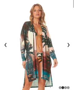Chemise Praia Sublimado c/ Cinto DAL COSTA - comprar online