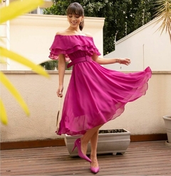 Vestido Crepe Mottive