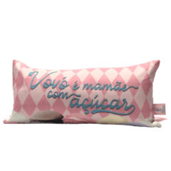 Almofada Retangular Vó Mãe Com Açúcar