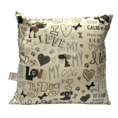 Capa Almofada Quadrada Love My Dog - comprar online