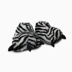 Pantufa Pe de Monstro Zebra