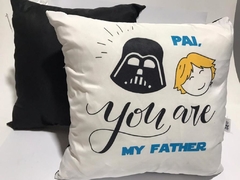 CAPA ALMOFADA QUADRADA PAI - YOU ARE MY FATHER