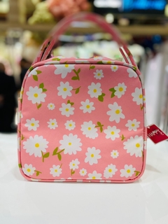LANCHEIRA TERMICA VB FLORAL ROSA