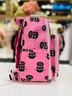 Mochila Média Gato Meow - comprar online