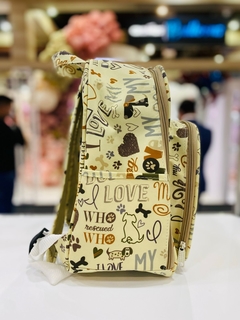 Mochila Média Love My Dog CACHORRO - comprar online