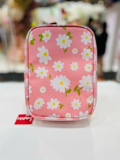 ESTOJO 100 PENS FLORAL ROSA