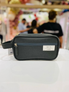 NECESSAIRE MASCULINO CINZA