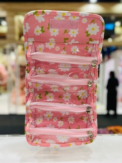 NECESSAIRE ROCAMBOLE FLORAL ROSA