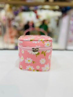 NECESSAIRE BOX FLORAL ROSA