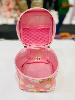 NECESSAIRE BOX FLORAL ROSA - comprar online