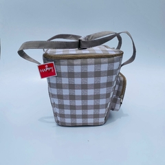 CESTA DE PIC NIC XADREZ BEGE na internet