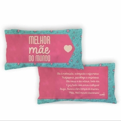 Almofada Retangular Melhor Mãe do Mundo