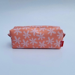 Necessaire Básico Floral Salmão - comprar online