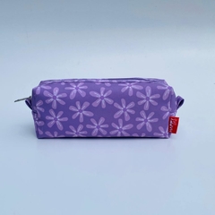 Necessaire Básico Floral Lilás