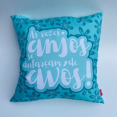 Capa de Almofada Anjos Avós