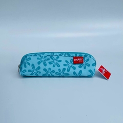 Estojo P Floral Turquesa