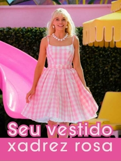 ESTOJO 100 PENS XADREZ ROSA - comprar online