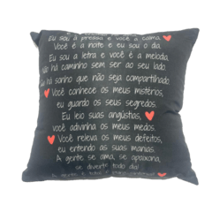 Capa Almofada Quadrada Fomos Feitos - comprar online