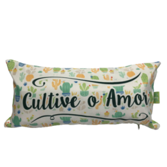 Almofada Retangular Cultive O Amor