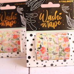 Washi tape x 3 Estampas