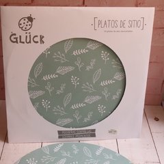 Platos de sitio Estampa