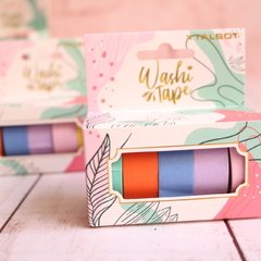 Cajita washi tapes x 5 - La tiendita