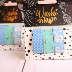Washi tape x 3 Estampas - La tiendita