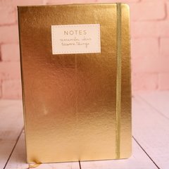 Libreta Metalic (con detalles en la tapa) en internet