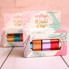 Cajita washi tapes x 5 - comprar online