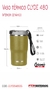 Vaso WATERDOG CLYDE 480 Verde oliva Térmico Interior ceramico - tienda online